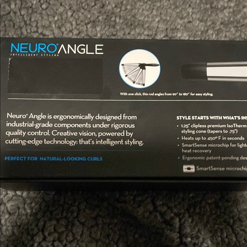 NWT Paul Mitchell Blue Neuro Angle Hair Styling Tool - Picture 4 of 9